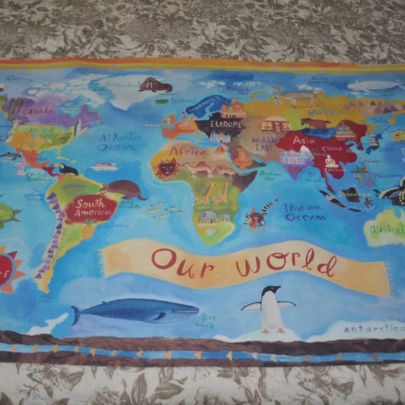 Land of Nod World Map - Picture 2 of 6